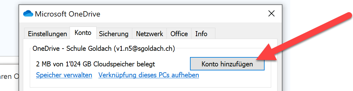 OneDrive Einrichten ICT Wiki