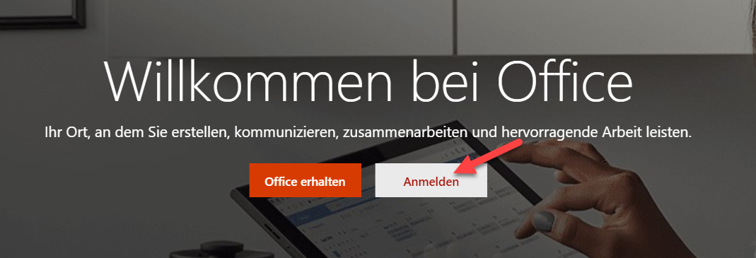 Outlook SuS Anmeldung 2