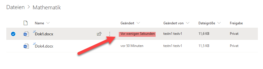 Automatisches Speichern in OneDrive