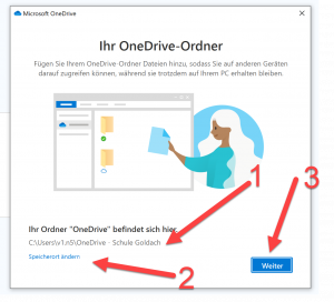 OneDrive einrichten auf deinem Computer 3