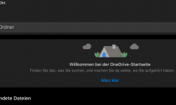 OneDrive auf iPad abmelden 0