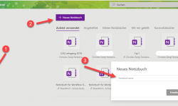 Neues Notizbuch in Microsoft 365 erstellen