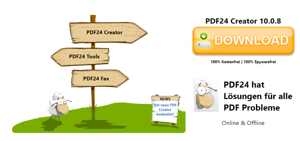 PDF Creator herunterladen und installieren